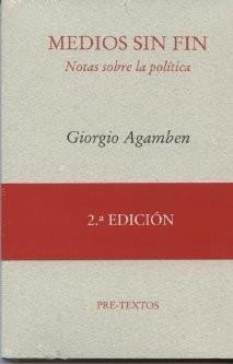Medios sin fin. Notas sobre la política | Agamben, Giorgio | Cooperativa autogestionària