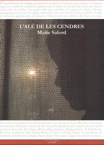 L'alè de les cendres | Salord Ripoll, Maite