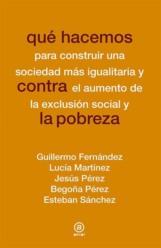 Qué hacemos con el paro | Álvarez Peralta, Ignacio/y otros | Cooperativa autogestionària