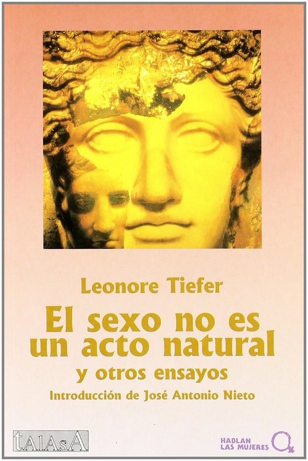 sexo no es un acto natural | leonor tiefer