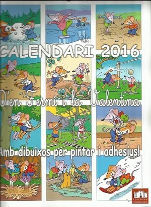 Calendari 2016. D'en Fermí i la Valentina | Cooperativa autogestionària