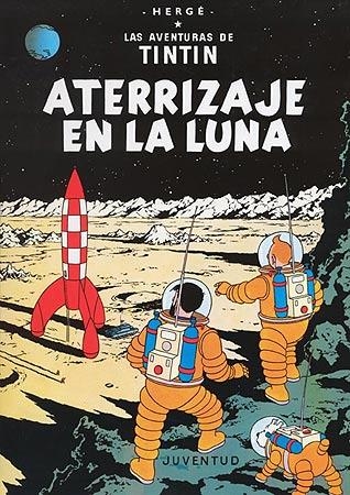 C- Aterrizaje en la luna | HERGE-TINTIN CARTONE III