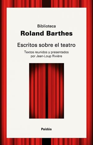 Escritos sobre el teatro | Rivière, Jean-Loup