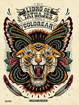 Libro de tatuajes para colorear | Megamunden | Cooperativa autogestionària