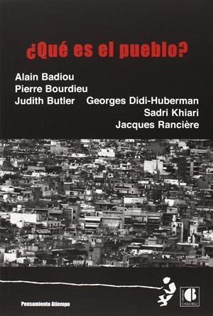 ¿Qué es el pueblo? | VVAA | Cooperativa autogestionària