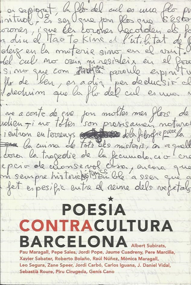 Poesia Contracultura Barcelona | DDAA | Cooperativa autogestionària
