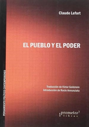 El pueblo y el poder | Lefort, Claude | Cooperativa autogestionària