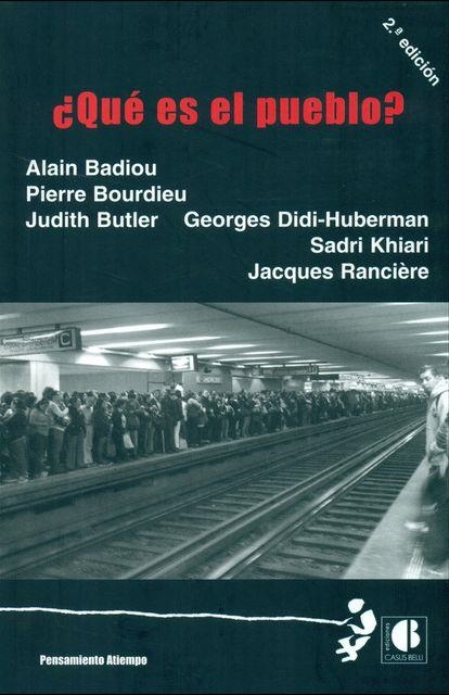 ¿Qué es el pueblo? | DDAA | Cooperativa autogestionària