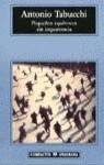 Pequeños equivocos sin importancia | Tabucchi, Antonio | Cooperativa autogestionària