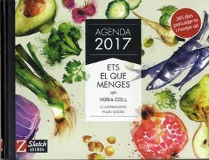 Agenda Ets el que menges 2017 | Coll, Núria