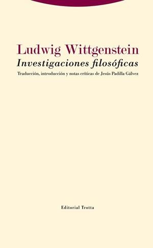 Investigaciones filosóficas | Wittgenstein, Ludwig