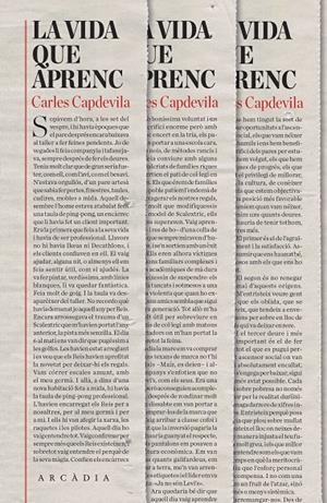 La vida que aprenc | Capdevila Plandiura, Carles | Cooperativa autogestionària