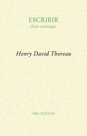 Escribir | Thoreau, Henry David | Cooperativa autogestionària