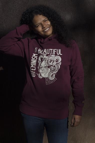 Feminism is beautiful - CAPUTXA - Grana ( XXL ) | Alhama Molina
