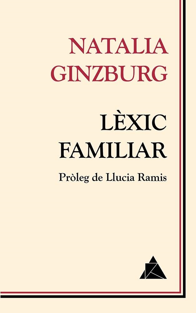 Lèxic familiar | Ginzburg, Natalia | Cooperativa autogestionària