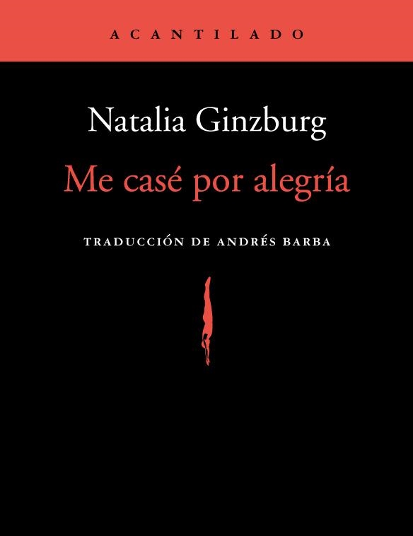 Me casé por alegría | Ginzburg, Natalia
