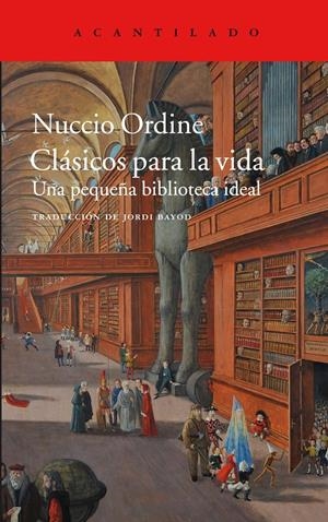 Clásicos para la vida | Ordine, Nuccio | Cooperativa autogestionària