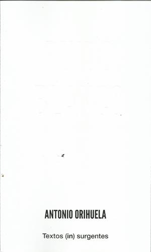 Ruido Blanco | Antonio Orihuela