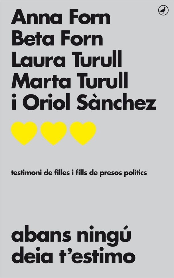 Abans ningú deia t'estimo | DD.AA | Cooperativa autogestionària