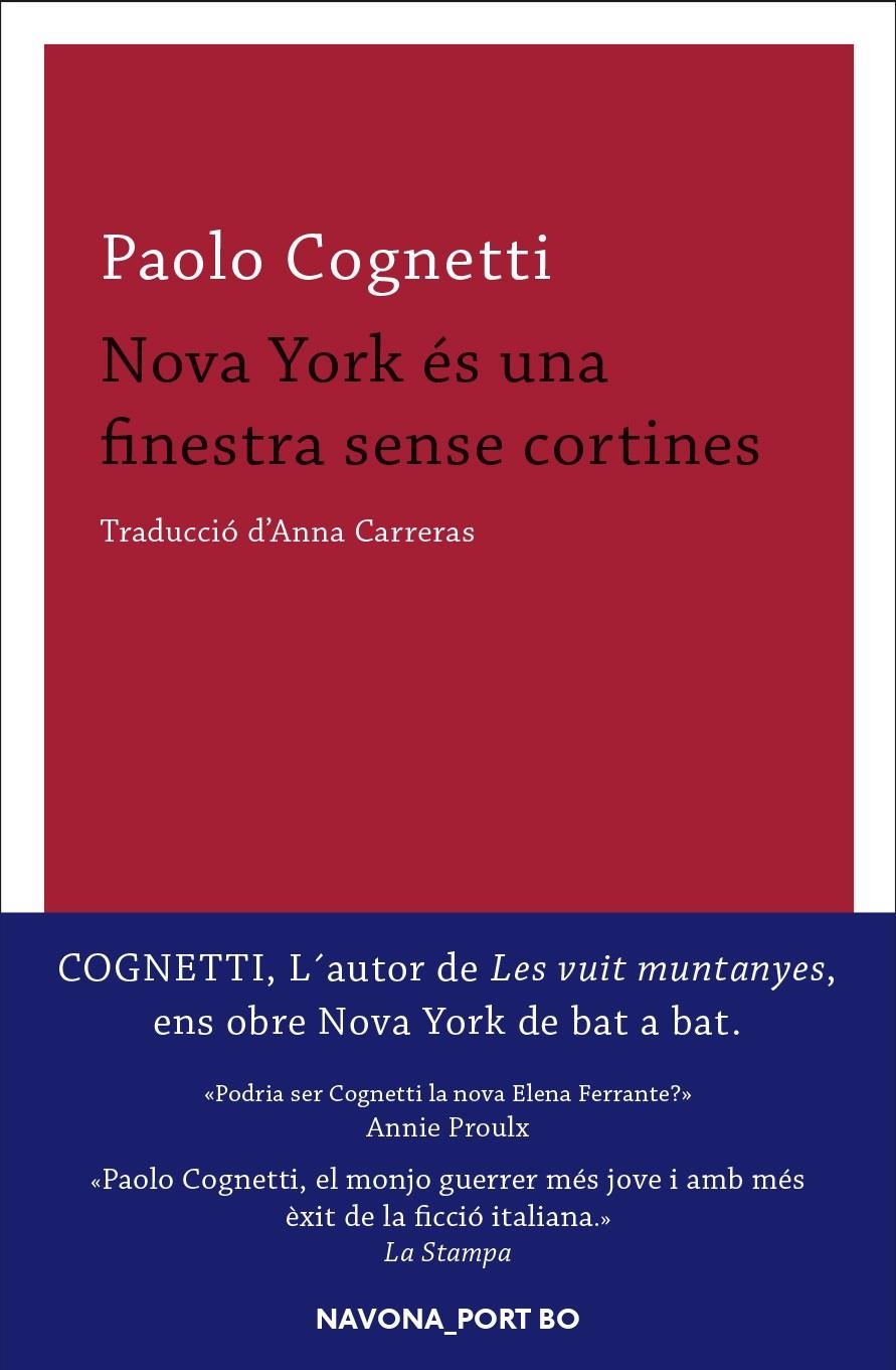 Nova York és una finestra sense cortines | Paolo Cognetti | Cooperativa autogestionària