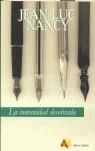 La comunidad desobrada | Nancy, Jean-Luc | Cooperativa autogestionària