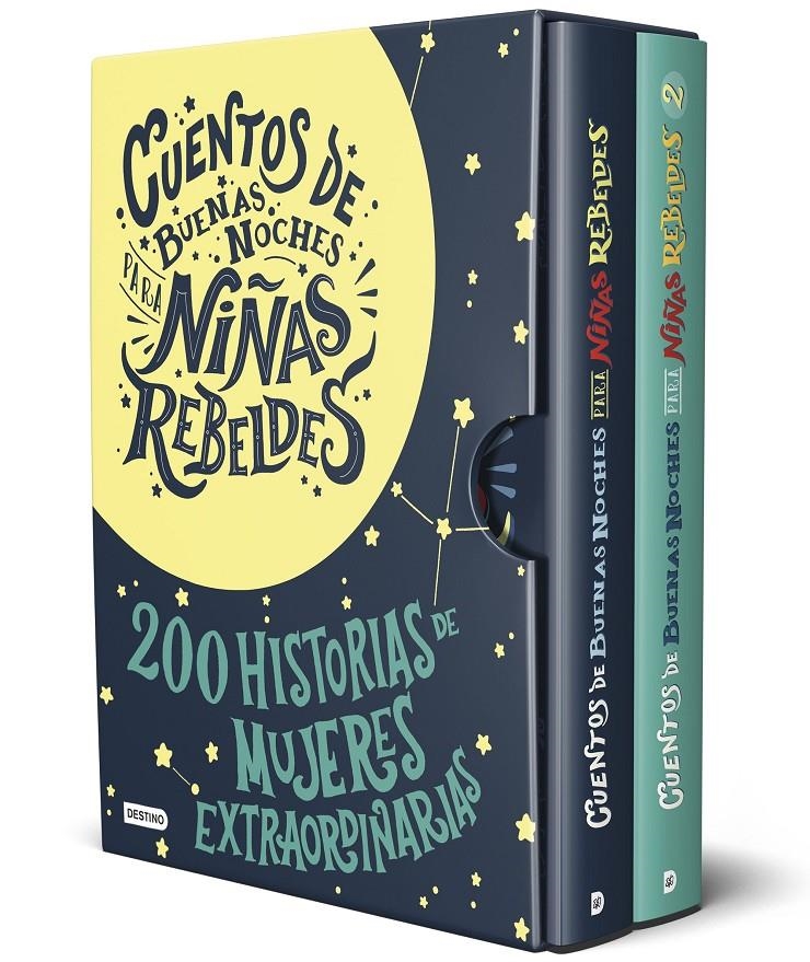 Estuche Cuentos de buenas noches para niñas rebeldes | Favilli, Elena/Cavallo, Francesca | Cooperativa autogestionària
