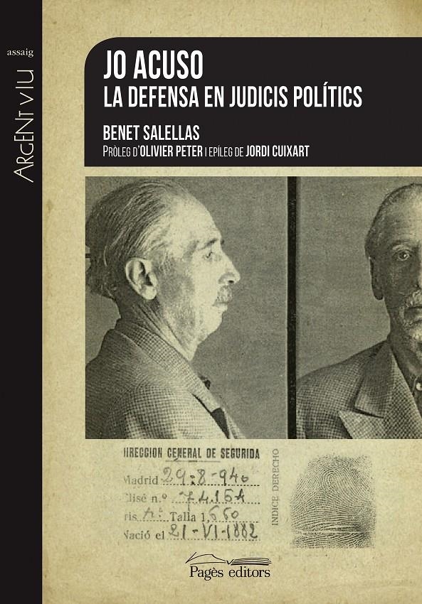Jo acuso | Salellas Vilar, Benet | Cooperativa autogestionària