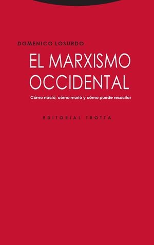 El marxismo occidental | Losurdo, Domenico | Cooperativa autogestionària