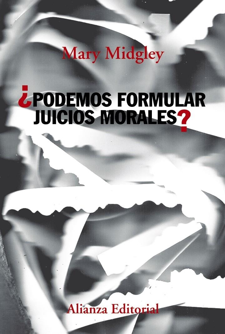 ¿Podemos formular juicios morales? | Midgley, Mary
