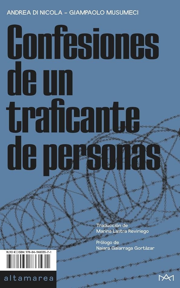Confesiones de un traficante de personas | Di Nicola, Andrea/Musumeci, Giampaolo