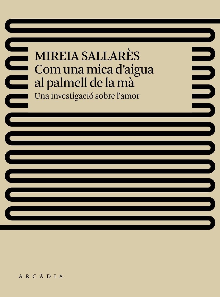 Com una mica d'aigua al palmell de la mà | Sallarès Casas, Mireia