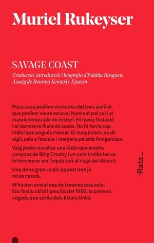Savage Coast | Muriel Rukeyser | Cooperativa autogestionària