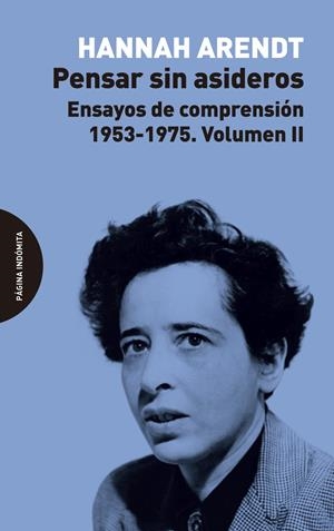 Pensar sin asideros | Hannah, Arendt | Cooperativa autogestionària