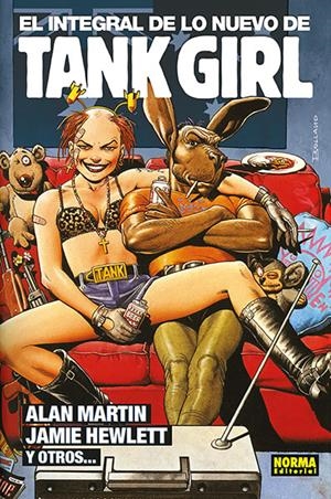 EL INTEGRAL DE LO NUEVO DE TANK GIRL 1 | Alan Martin, Jamie Hewlett