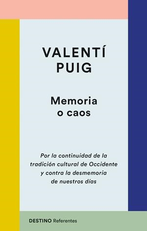 Memoria o caos | Puig, Valentí | Cooperativa autogestionària
