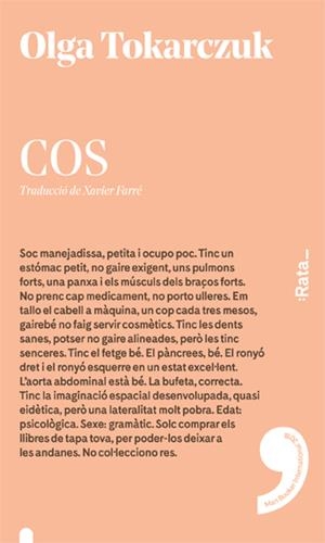 Cos | Tokarczuk, Olga | Cooperativa autogestionària
