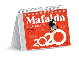 Calendario anillado ROJO Mafalda | Quino | Cooperativa autogestionària