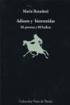 Adioses y bienvenidas: 84 poemas y 80 haikus | Benedetti, Mario | Cooperativa autogestionària