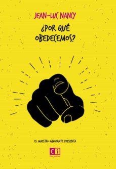 Por que obedecemos | Nancy, Jean-Luc | Cooperativa autogestionària