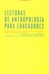 Lecturas de antropología para educadores | VVAA