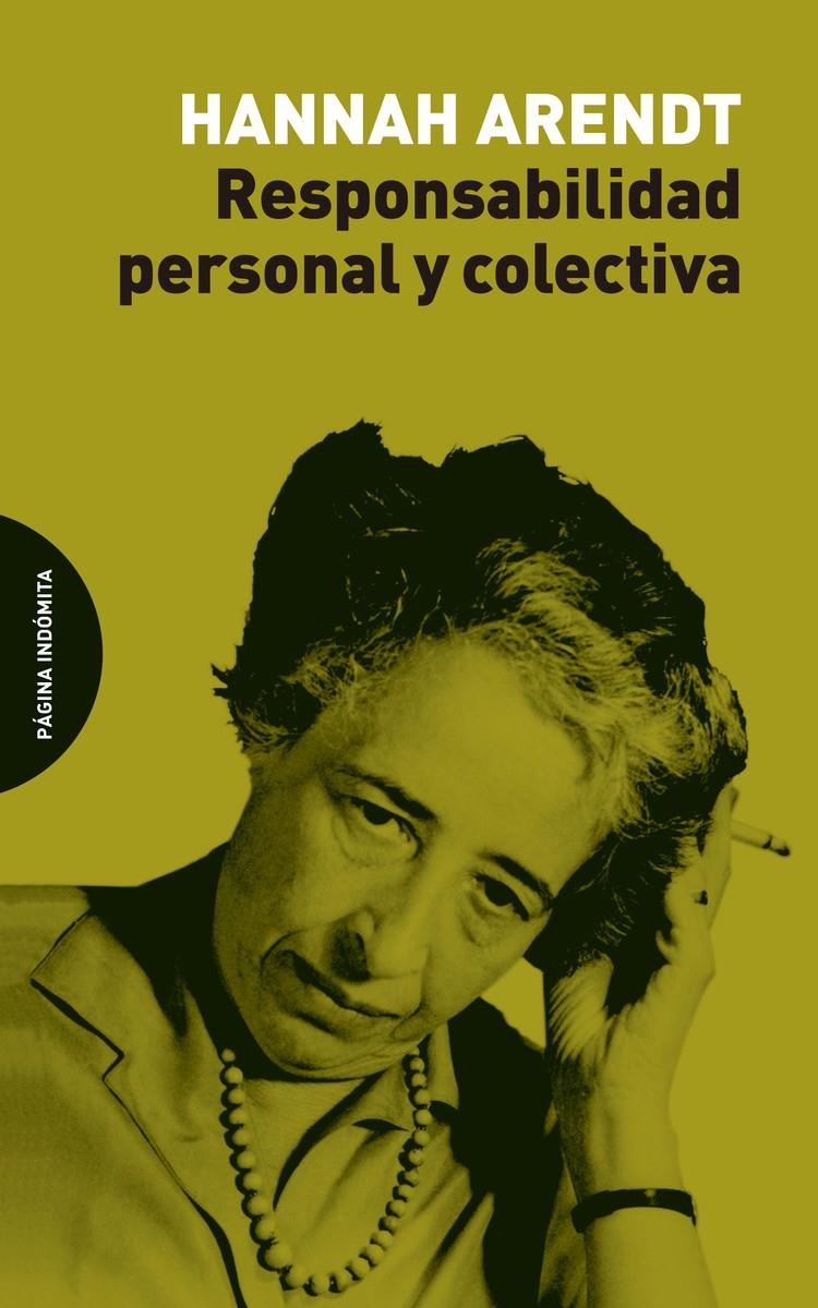 Responsabilidad personal y colectiva | Arendt, Hannah