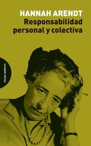 Responsabilidad personal y colectiva | Arendt, Hannah | Cooperativa autogestionària