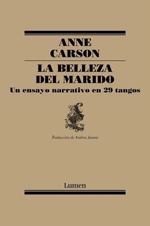 La belleza del marido | Carson, Anne