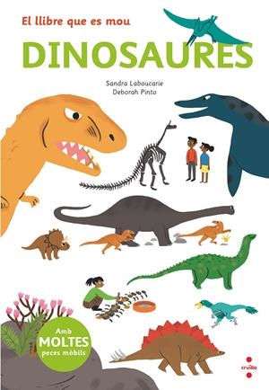 El llibre que es mou. Dinosaures | Leboucarie, Sandra