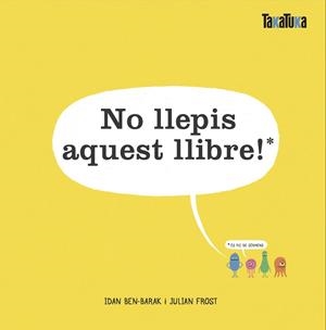 No llepis aquest llibre! | BEN-BARAK, IDAN