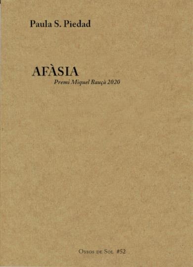 Afàsia | Piedad Expósito, Paula | Cooperativa autogestionària