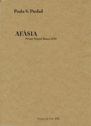 Afàsia | Piedad Expósito, Paula | Cooperativa autogestionària