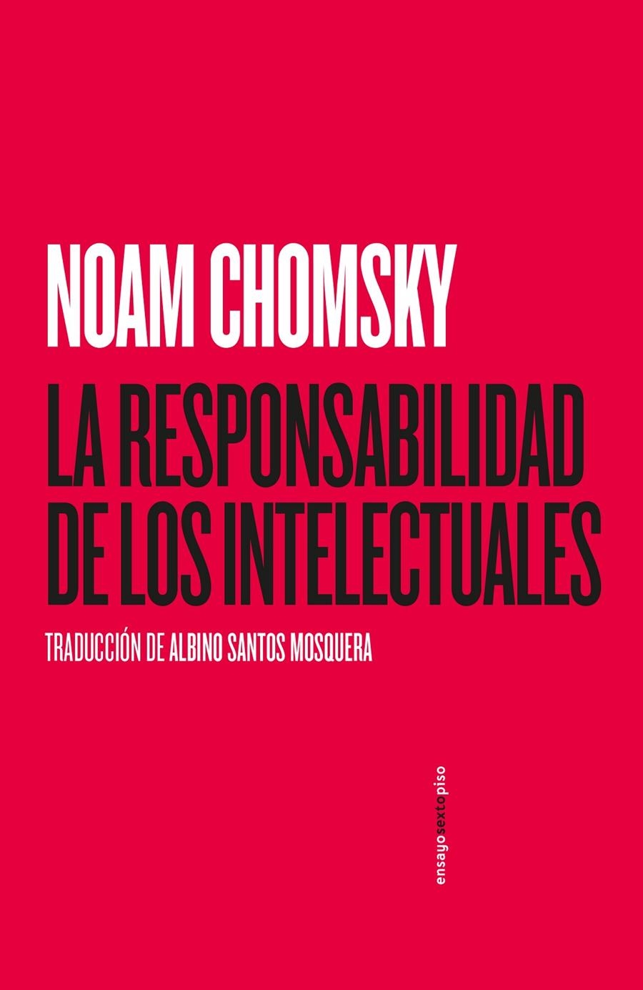 La responsabilidad de los intelectuales | Chomsky, Noam | Cooperativa autogestionària