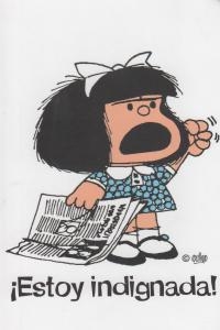 CUADERNO MAFALDA ESTOY INDIGNADA 3ªED | QUINO | Cooperativa autogestionària