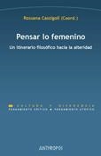 Pensar lo femenino | Cassigoli, rossana